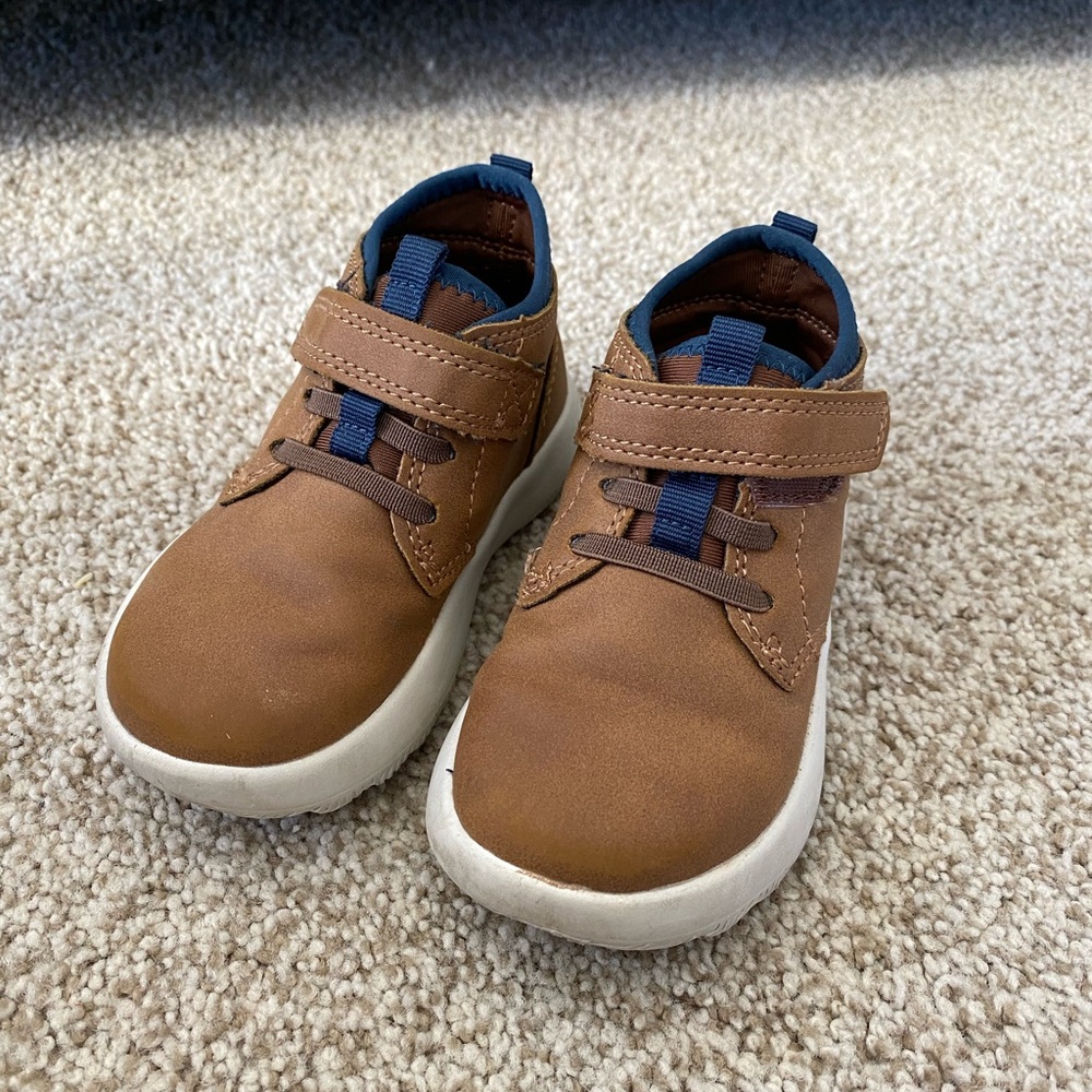 Sperry Brown and Blue Kids Boots